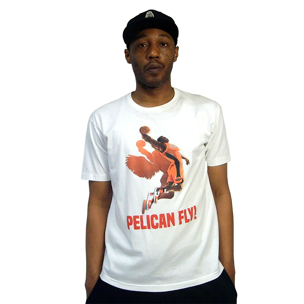 RWILL DESIGN "ZION SCARFACE PELICAN FLY" T-SHIRT